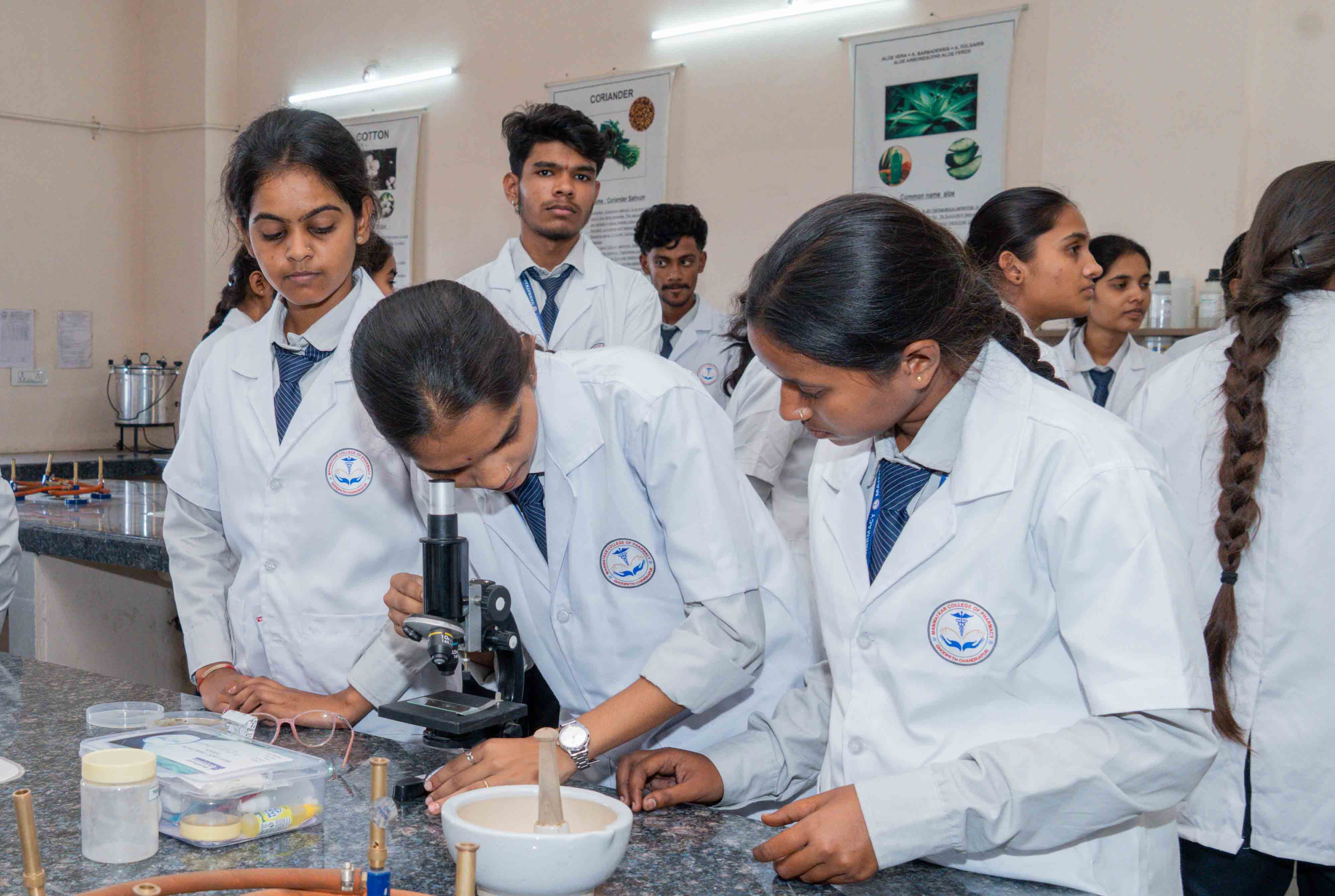 Campus facilities at Manwatkar College of Pharmacy