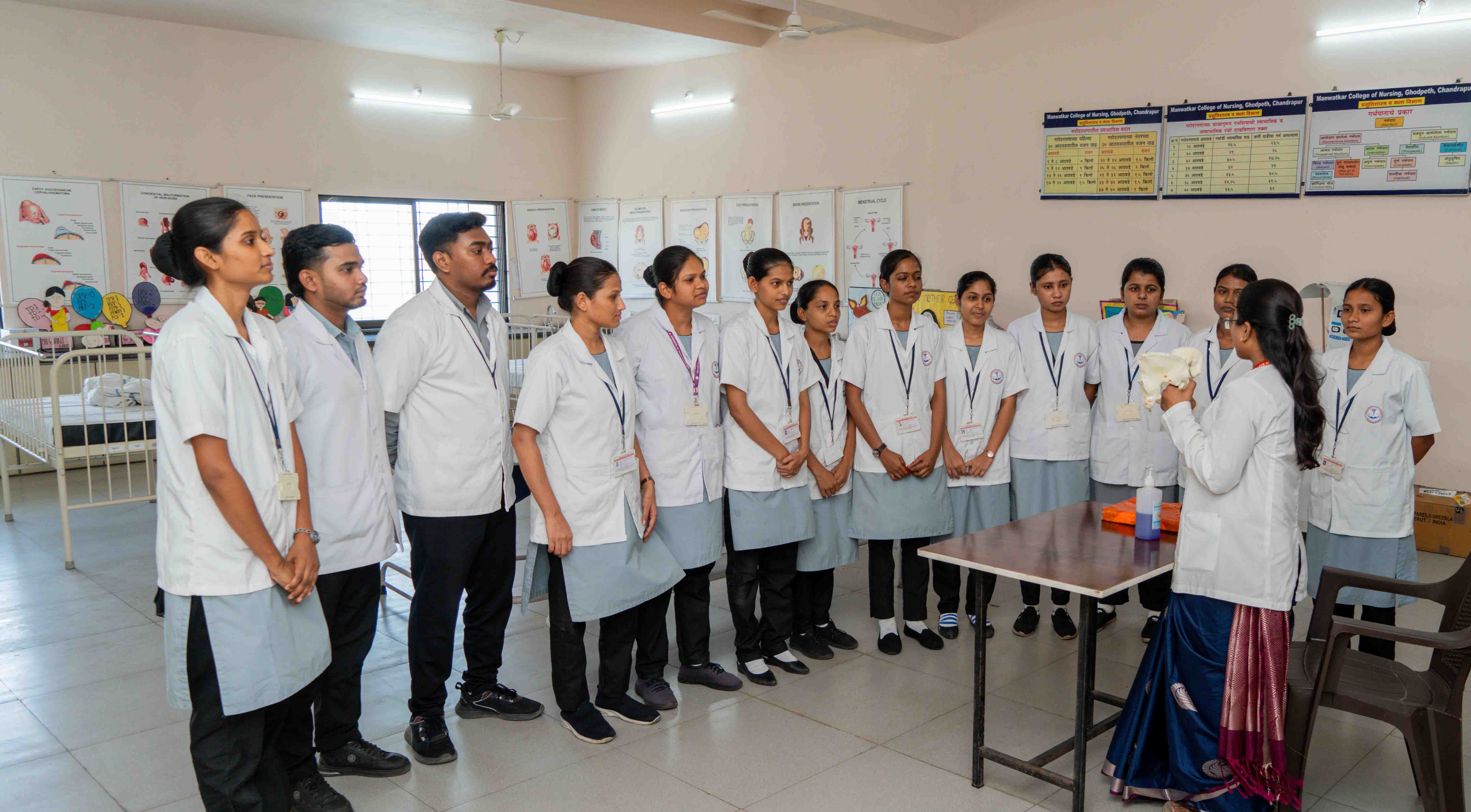 Campus facilities at Manwatkar College of Pharmacy