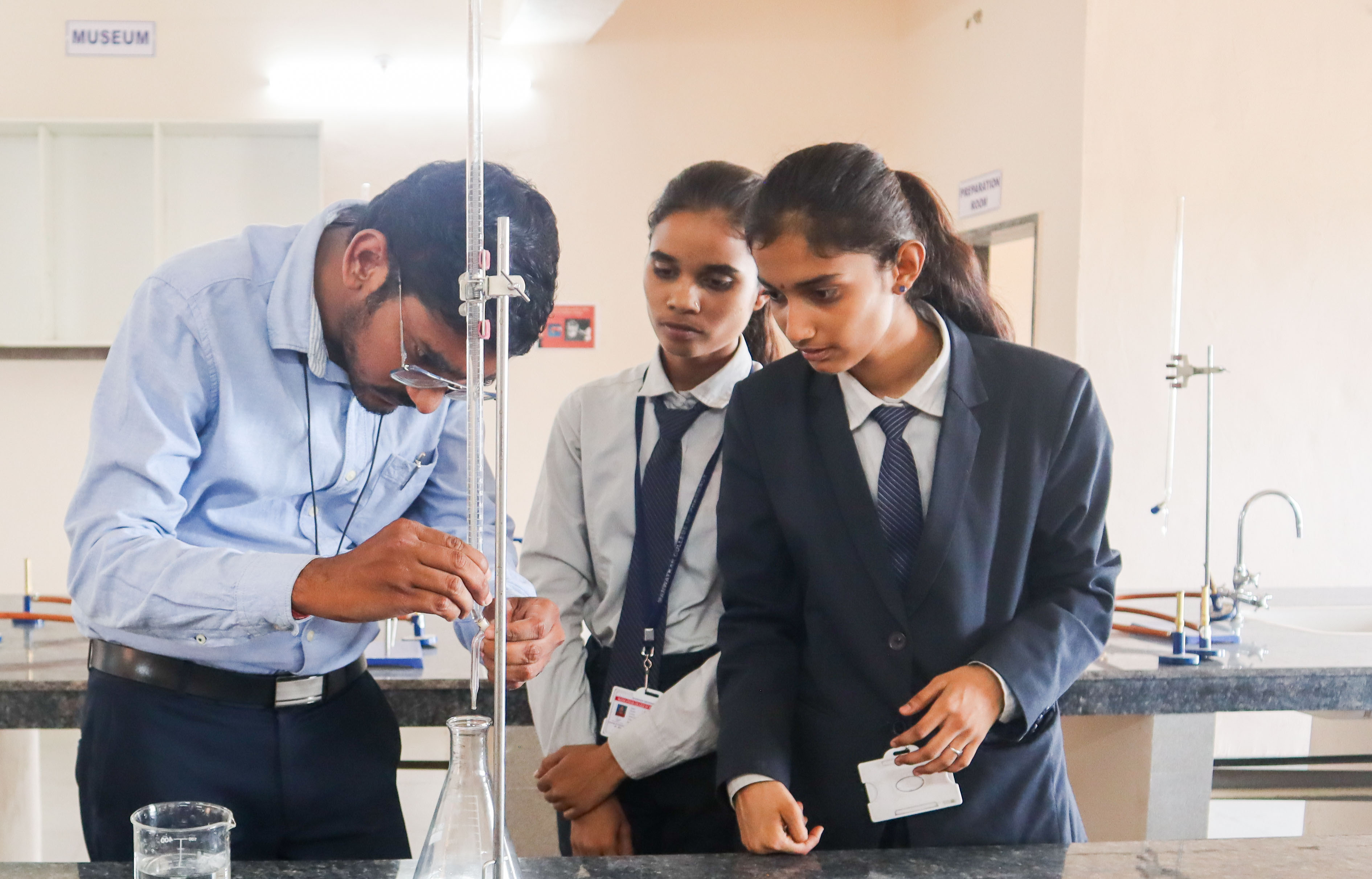 Classroom facilities at Manwatkar College of Pharmacy