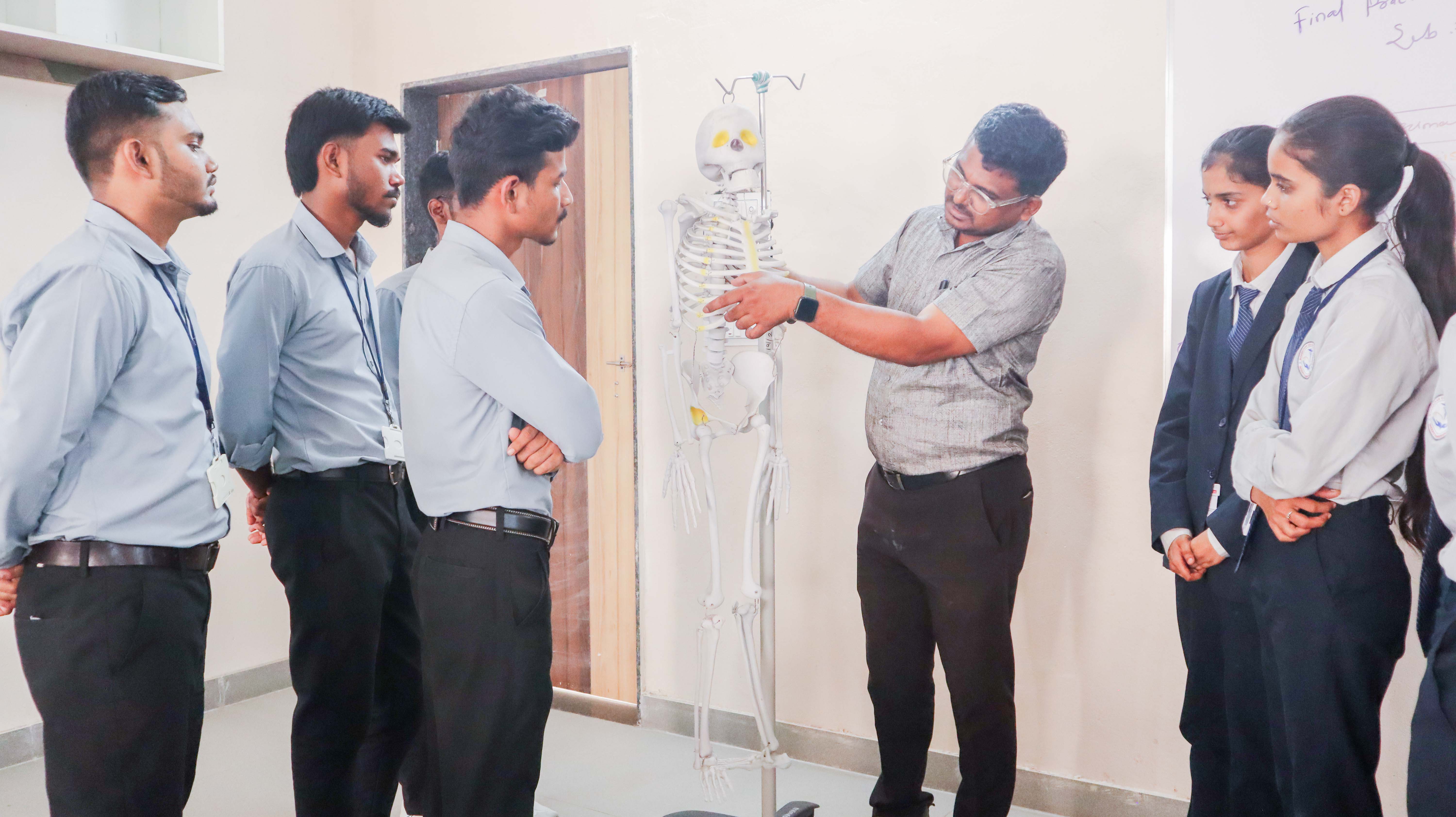 Student learning space at Manwatkar College of Pharmacy